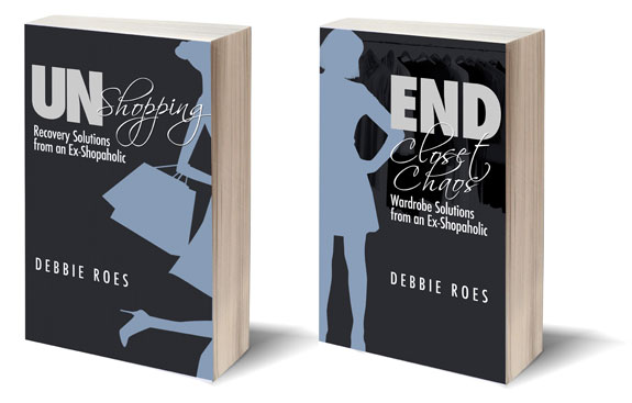 UnShopping and End Closet Chaos book covers
